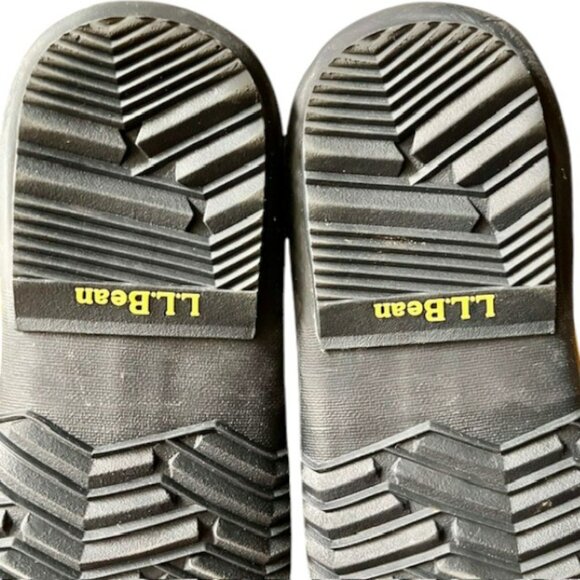 L.L. Bean Suede Winter Snow PAC Duck Boots with Liner #295601 - Blue - Kid 5 - Picture 9 of 13